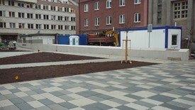 Betonová zídka, Hradec Králové, rok realizace 2013