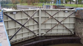 VD Lobkovice, výměna horních vrat PK, rok realizace 2011