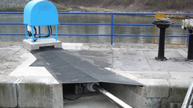 VD Srnojedy, rekonstrukce pohonů vzpěrných vrat PK, rok realizace 2013 - kopie